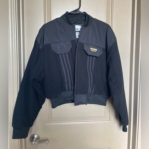 Women’s Cropped Adidas Bomber jacket